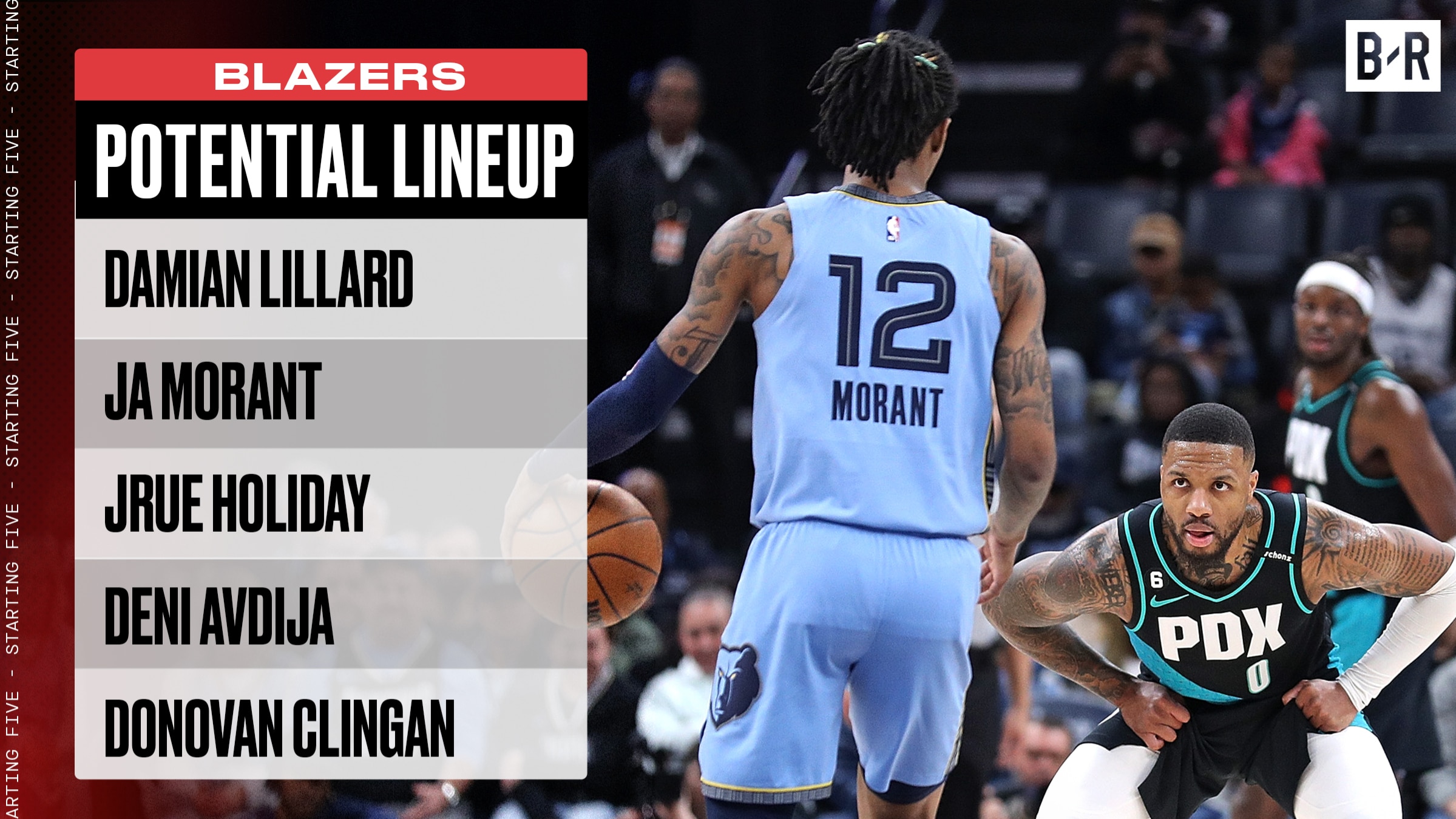 Blazers' Lineup After Trade 📝